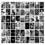 Black & White Aesthetic Wall Collage Kit